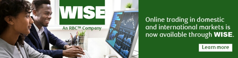 Online trading in domestic and international markets is now available through WISE